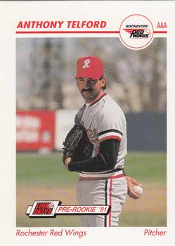 1991 Line Drive AAA #470 Anthony Telford Front