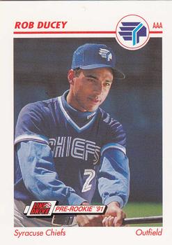 1991 Line Drive AAA #502 Rob Ducey Front
