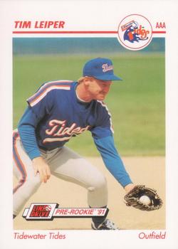 1991 Line Drive AAA #561 Tim Leiper Front