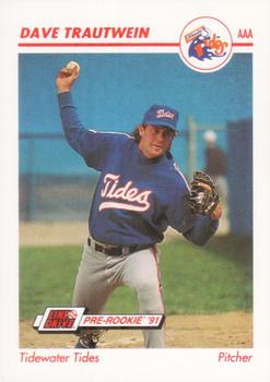 1991 Line Drive AAA #570 Dave Trautwein Front