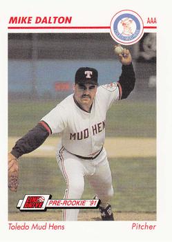1991 Line Drive AAA #582 Mike Dalton Front