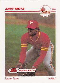 1991 Line Drive AAA #616 Andy Mota Front