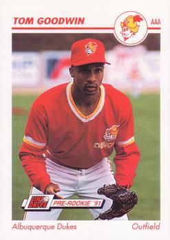 1991 Line Drive AAA #6 Tom Goodwin Front