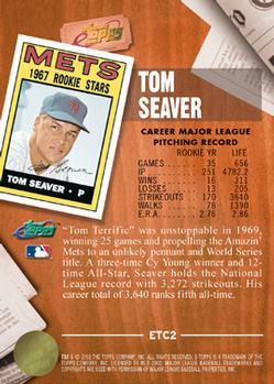 2002 Topps eTopps Classic #ETC2 Tom Seaver Back