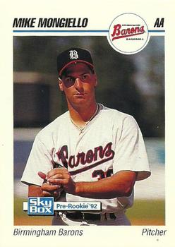 1992 SkyBox AA #43 Mike Mongiello Front