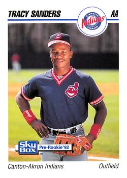 1992 SkyBox AA #54 Tracy Sanders Front