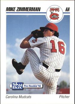 1992 SkyBox AA #69 Mike Zimmerman Front