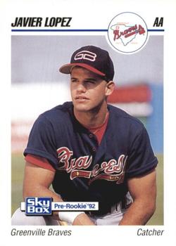 1992 SkyBox AA #101 Javy Lopez Front