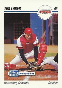 1992 SkyBox AA #121 Tim Laker Front