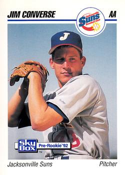 1992 SkyBox AA #150 Jim Converse Front