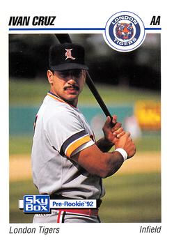 1992 SkyBox AA #172 Ivan Cruz Front