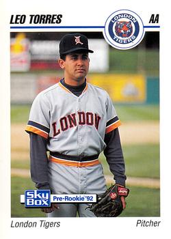 1992 SkyBox AA #176 Leo Torres Front