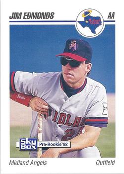 1992 SkyBox AA #194 Jim Edmonds Front