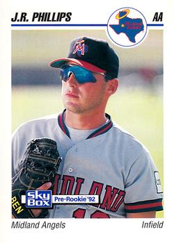 1992 SkyBox AA #199 J.R. Phillips Front