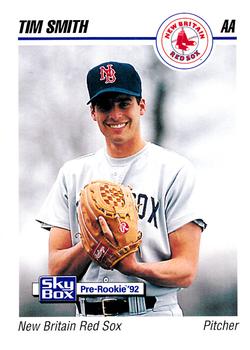 1992 SkyBox AA #214 Tim Smith Front