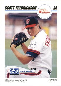 1992 SkyBox AA #278 Scott Fredrickson Front