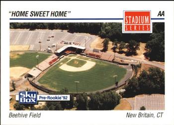 1992 SkyBox AA #301 Beehive Field Front