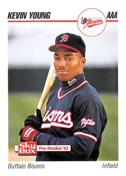 1992 SkyBox AAA #22 Kevin Young Front