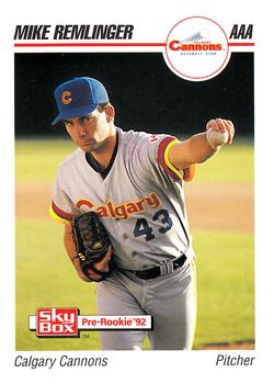 1992 SkyBox AAA #31 Mike Remlinger Front