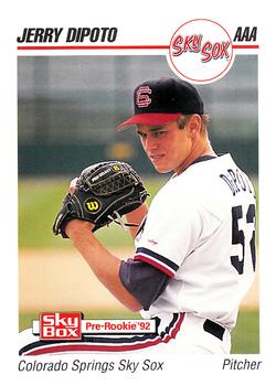 1992 SkyBox AAA #39 Jerry DiPoto Front
