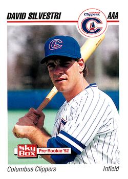 1992 SkyBox AAA #55 Dave Silvestri Front