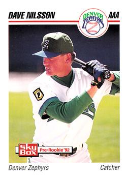 1992 SkyBox AAA #69 Dave Nilsson Front