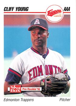 1992 SkyBox AAA #83 Cliff Young Front