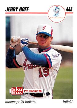 1992 SkyBox AAA #89 Jerry Goff Front
