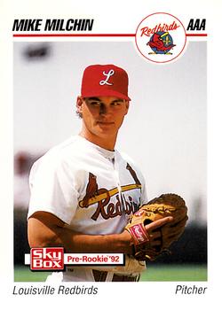 1992 SkyBox AAA #128 Mike Milchin Front