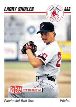 1992 SkyBox AAA #166 Larry Shikles Front