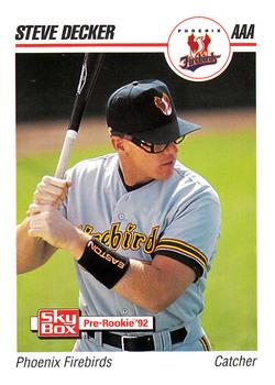 1992 SkyBox AAA #175 Steve Decker Front