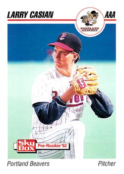 1992 SkyBox AAA #185 Larry Casian Front