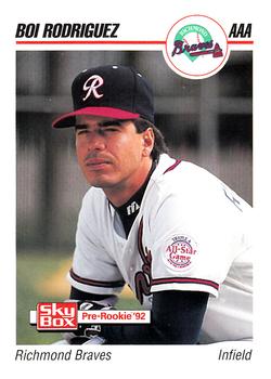 1992 SkyBox AAA #203 Boi Rodriguez Front