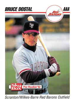 1992 SkyBox AAA #220 Bruce Dostal Front
