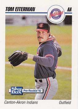 1992 SkyBox Team Sets AA #105 Tom Eiterman Front
