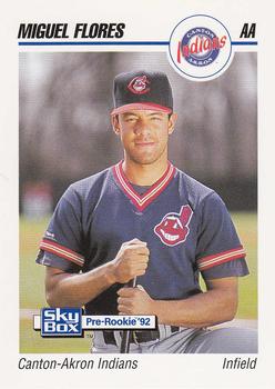 1992 SkyBox Team Sets AA #106 Miguel Flores Front