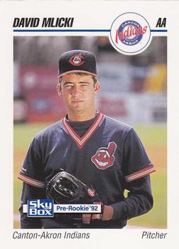 1992 SkyBox Team Sets AA #112 Dave Mlicki Front
