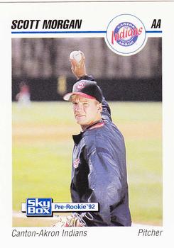1992 SkyBox Team Sets AA #113 Scott Morgan Front