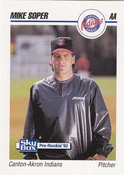 1992 SkyBox Team Sets AA #118 Mike Soper Front
