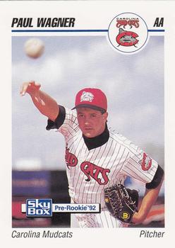 1992 SkyBox Team Sets AA #146 Paul Wagner Front