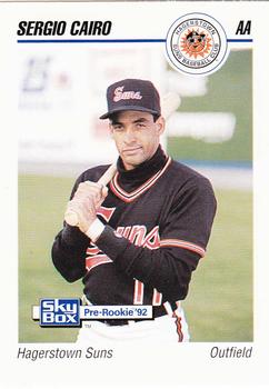 1992 SkyBox Team Sets AA #255 Sergio Cairo Front
