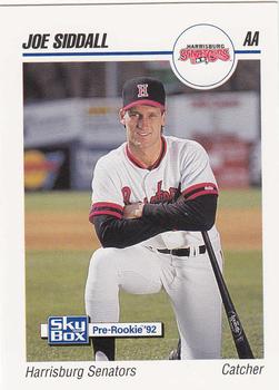1992 SkyBox Team Sets AA #298 Joe Siddall Front