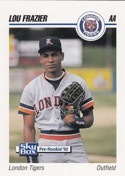 1992 SkyBox Team Sets AA #406 Lou Frazier Front