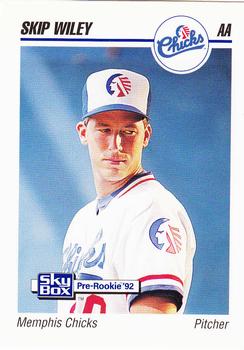 1992 SkyBox Team Sets AA #448 Skip Wiley Front