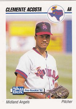 1992 SkyBox Team Sets AA #451 Clemente Acosta Front