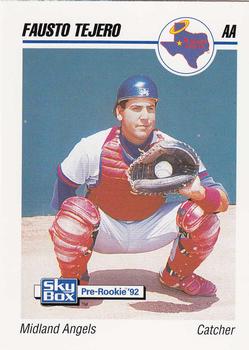 1992 SkyBox Team Sets AA #454 Fausto Tejero Front