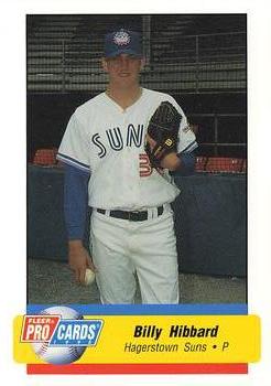 1995 Fleer ProCards #63 Billy Hibbard Front