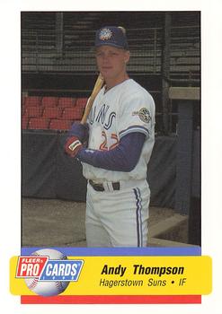 1995 Fleer ProCards #78 Andy Thompson Front