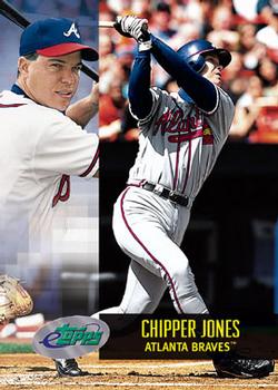 2002 Topps eTopps #19 Chipper Jones Front