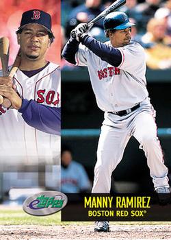 2002 Topps eTopps #98 Manny Ramirez Front